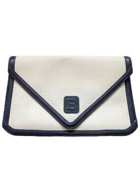 Vintage Bally International Envelope Clutch Bag